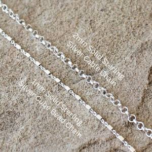 Bijou brut en kyanite verte et péridot pour femme, en argent sterling massif 925 plaqué rhodium/or, serti clos, coupe brute, pour anniversaire - Product Image 3