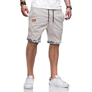 2025 26 Men <b>Shorts</b> Summer Solid Mens Slim Beach <b>Shorts</b> Cotton Casual Male Elastic Waist <b>Shorts</b> Jogger <b>Short</b> <b>Sweatpants</b> - Product Image 1