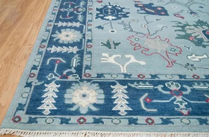 Ensembles de tapis tissés multicolores de conception de luxe antique de haute qualité tapis de laine noués à la main pour la maison salon ensembles de tapis abstraits - Product Image 3