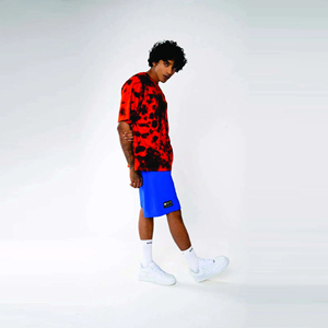 American Street Camiseta con estampado de alta definición Moda para hombre Hip Hop Cuello redondo Respaldo suelto Marca de manga corta - Product Image 6