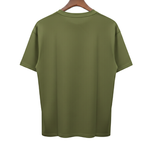 T-shirt pour homme en coton biologique 100% de qualité supérieure, poids lourd 315 GSM, vintage, lavé, épaules tombantes, surdimensionné, en gros, marque privée - Product Image 3