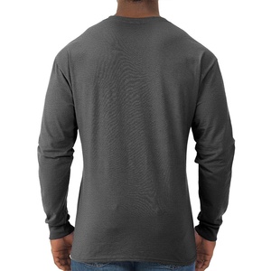 Custom <b>White</b> Color Long Sleeve <b>Shirt</b> Men's 100% Cotton Tshirt Luxury Quality O-neck <b>Blank</b> Streetwear Oversize <b>Shirt</b> - Product Image 6