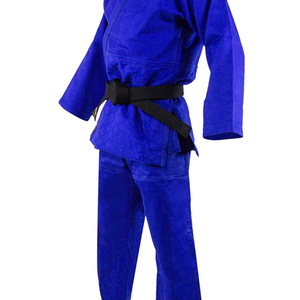Uniformes de Karate y Judo MMA Profesionales de Algodón para Hombre, Más Vendidos, Personalizables, Azules, Duraderos, Bajo MOQ, Gran Stock con Pedido Mínimo Bajo - Product Image 3