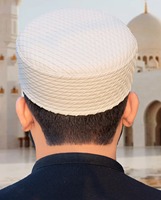 Bonnet islamique cousu de qualité supérieure pour hommes - Imperméable, réglable, toutes saisons, pour usage quotidien en extérieur, prière, sport, tenue décontractée, personnalisable