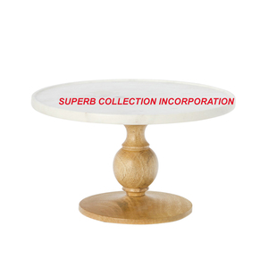 Soporte de madera de mármol - Product Image 1