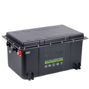 Batterie per Golf Cart LiFePO4 di Alta Qualità 48V 100Ah 51.2V 105Ah con Display, Interruttore Esterno e Bluetooth - Product Image 2