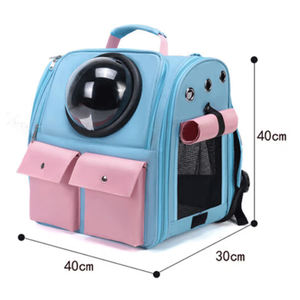 Mochila Transportín Expandible con Burbujas para Perros Pequeños, Mochila Transpirable de Gran Capacidad para Mascotas, Ideal para Viajar y Hacer Senderismo - Product Image 2