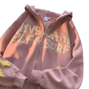 Conjunto de sudaderas con capucha y joggers de gran tamaño de alta calidad personalizado conjunto de pantalones de chándal para hombre conjunto de pantalones de chándal y sudaderas con capucha de moda - Product Image 1