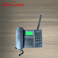 Téléphone fixe sans fil 4G LTE VoLTE SunComm SC-9600C-4GW avec port LAN, écran de 4,3 pouces, batterie de 2000 mAh