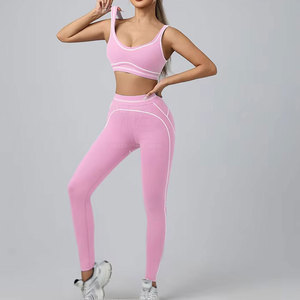 Conjuntos de Yoga al por Mayor a Precio Razonable, Ropa Deportiva para Gimnasio, Conjunto de Yoga para Mujer, Superventas - Product Image 2