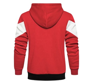 Men's Full Zip Hoodie Winter Unisex Custom Printed Heavyweight Cotton Oversized Warm Breathable Hoodie - Product Image 4