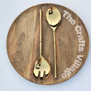 Ensemble de serveurs à salade en acier inoxydable avec manche en nacre, ensemble de 6 pièces, passe au lave-vaisselle, gadgets de cuisine, outils à salade - Product Image 3