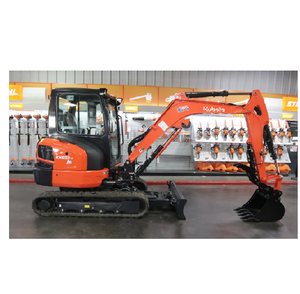 Fabricant professionnel d'excavatrices compactes sur chenilles KX033-4, mini-excavatrice hydraulique de 5 tonnes avec moteur, meilleur prix - Product Image 4