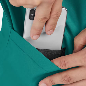 Camiseta de Enfermería Personalizada con Color y Diseño a Medida, MOQ Bajo, Nuevo Modelo de Uniformes Médicos en Color Sólido - Product Image 4