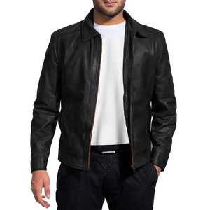 2025 Unisex Design Color Men Genuine Leather <b>Canvas</b> <b>Jacket</b> Custom High Quality Wholesale Waterproof Windproof - Product Image 6