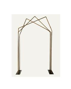 Handmade Iron <b>Gold</b> Color <b>Backdrop</b> Designer Triangle Design <b>Backdrop</b> For Wedding And Event Usage <b>Backdrop</b> - Product Image 3