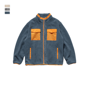 Oem Mens 100% Cotton High Street Vintage Winter Breathable Quick Dry Full Zip Hoodie Satin Trims <b>Crewneck</b> - Product Image 2