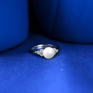 Compre Anillos de Plata de Ley 925 con Perlas para Mujer - Product Image 2