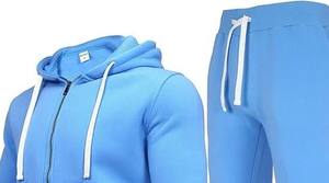 Nuevo Conjunto Deportivo Personalizado para Hombre, con Capucha, para Invierno, 100% Algodón, Ligero, de Alta Calidad, al por Mayor, para Correr - Product Image 5