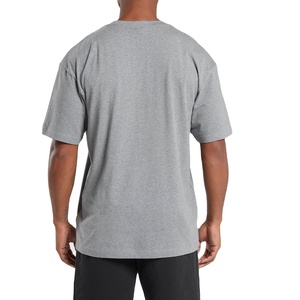 Camiseta para hombre 100% algodón, ropa informal de manga corta, estilo hip hop, para gimnasio, fitness, ropa de verano con cuello redondo. - Product Image 2