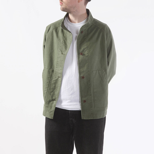 Chaqueta Bomber de Lona Gruesa sin Forro con Bolsillos con Fuelle para Hombre, Personalizada, de Poliéster/Algodón, Estilo Urbano, de Diseñador, para Invierno - Product Image 5