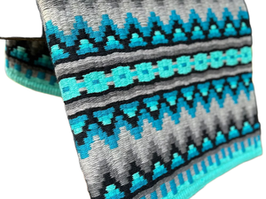 Manta de sillín Western Show lista para competición de Ciclistas Profesionales Mezcla de lana ligera para uso profesional - Product Image 3