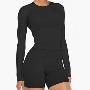 Camiseta de manga larga con estampado personalizado para mujer Rash Guard UPF 50 + Skins Rash-guards Camisas de compresión Protección UV Natación Surf Top - Product Image 5