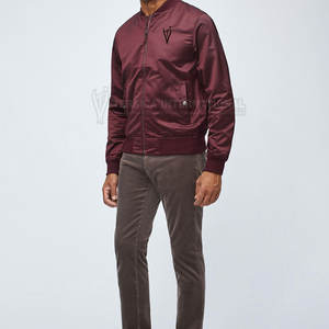 Blouson bombardier chaud pour hommes Veste d'hiver à la mode pour les sports d'extérieur et les voyages Blouson bombardier pour hommes Veste d'hiver - Product Image 4