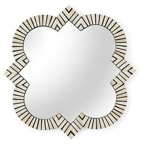 Espejo de pared con marco plateado elegante, precio al por mayor, nuevo espejo de pared decorativo con acento - Product Image 4