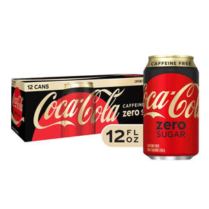 Para Coca Cola ZERO SUGAR ZERO CAFEÍNA Paquete de 12 onzas de 24 refrescos con sabor a fruta Pedido en línea Disfrute de la entrega directa en su puerta - Product Image 3