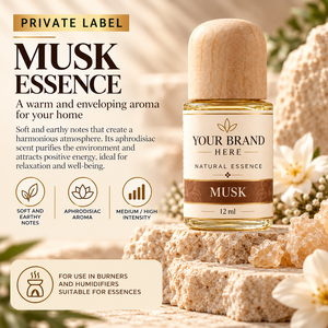 Essenza di Fragranza al Muschio OEM 12ml |   Bruciatori di aromi e umidificatori |   Produttore di Marchi Privati Spagna - Product Image 2