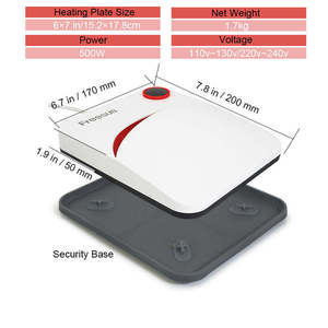 เครื่องรีดร้อนแบบกึ่งอัตโนมัติขนาดพกพา 6x9/9x9/12x10 นิ้ว สำหรับเสื้อยืด 110V/220V - Product Image 2