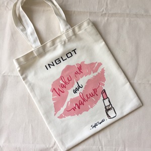 Venta al por mayor 100% algodón lona bolso de mano cuentas letras cadenas cierre de cremallera logotipo personalizado impresión Casual ASA en blanco arco Viet - Product Image 4