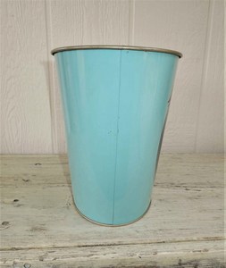 Papelera metálica estilo intage para baño, oficina, cocina y restaurante, venta al por mayor - Product Image 2