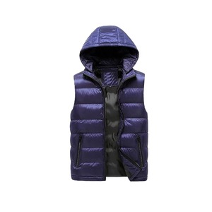 Men Half Sleeves Puffer Jacket Insulated Winter <b>Coat</b> with Extended Coverage Lightweight Warmth and Contemporary Design - Product Image 5