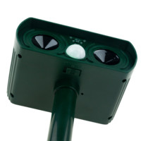 Repelente Solar para Animales OGDOR TG72970, para Perros, Pájaros, Gatos, Martas, Ratones, Control de Roedores Ultrasónico, Impermeable IP44, Alcance de 8 m
