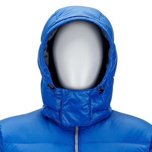 Mens Hooded Camouflage Puffer Jacket Custom Logo Oversized Winter Waterproof Eco-Friendly OEM Service Black Wholesale - Product Image 5