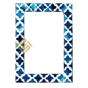 Haute qualité conception personnalisée cadre Photo indien fabriqué à la main Style moderne Top vente corne os résine bois prix de gros Logo - Product Image 5