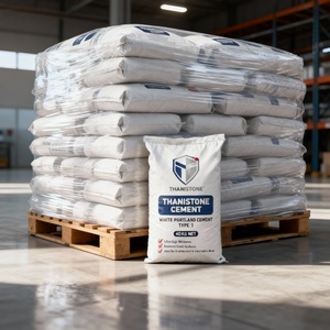 Ciment blanc de type I Exportation-Idéal pour le mélange de pigments, la fabrication de terrazzo et les produits en béton de grande valeur - Product Image 3