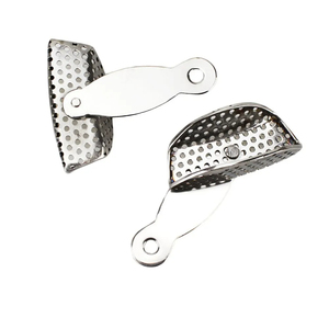 Autoclave Dental inferior superior Bandejas de impresión de metal Bandejas de impresión de acero inoxidable Instrumentos dentales - Product Image 5