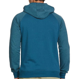 Venta al por mayor, novedad, sudadera informal cálida para gimnasio, sudadera deportiva sólida de gran tamaño con capucha, Jersey de invierno, cuello simulado, demanda personalizada 3D - Product Image 5