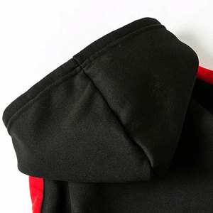 Conjunto Deportivo Vintage de Invierno para Hombre, Sudadera con Capucha Elástica, Transpirable y Ligera, Pantalones Deportivos de Color Sólido, Talla Grande para Fitness - Product Image 3