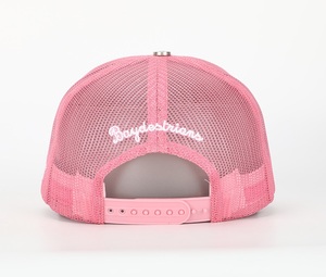 Nouveau 2025 vente en gros chapeau de camionneur en mousse 5 panneaux de haute qualité avec logo personnalisé brodé casquettes de camionneur en maille - Product Image 4