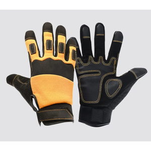 Guantes de cuero antiestáticos de alta calidad para mecánicos, funciones anticortes y antideslizantes para reparación de automóviles y uso diario - Product Image 4