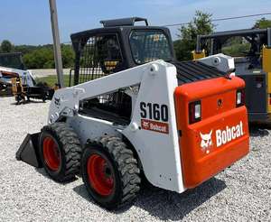 Minicargadora Bobcat S160 Usada de 56 HP y 3 Toneladas para Obras de Construcción, Cargadora Compacta y Duradera de Alto Rendimiento en Venta - Product Image 1