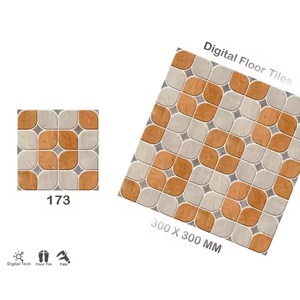 Calidad de exportación Diseño Azul 12x12 Baldosas de porcelana antideslizantes Baldosas de cerámica digitales rústicas de la mejor calidad 30x30 300x300 - Product Image 4