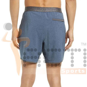 Pantalones cortos para correr para hombre, culturismo, entrenamiento muscular, ropa deportiva, ejercicio, gimnasio, pantalones cortos transpirables - Product Image 2