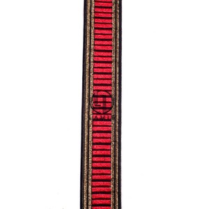Oem-tela trenzada de encaje dorado de alta calidad, OEM, oferta - Product Image 2