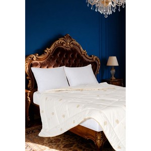 Edredón de Lana Doble de Lujo Varol, 195x215 cm, Funda 100% Algodón con Bolsa de Tela, Acolchado para Uso Doméstico y Hoteles - Product Image 1