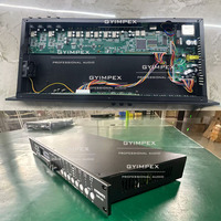 Processeur audio numérique 4 entrées 8 sorties Processeur audio professionnel DSP Performance de scène Processeur audio Gestion des haut-parleurs